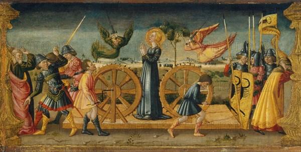 The Martyrdom of Saint Catherine. Artist: Neri di Bicci (1418-1492)