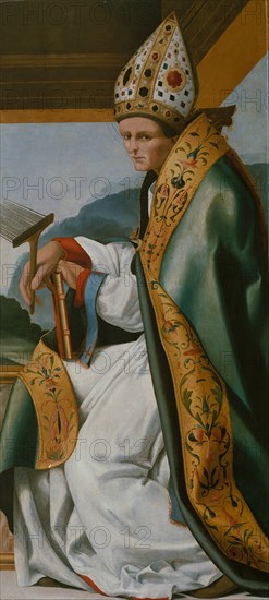 Saint Blaise. Artist: Fernández, Pere (active 1517-1521)