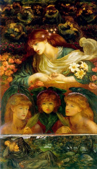 The Blessed Damozel. Artist: Rossetti, Dante Gabriel (1828-1882)