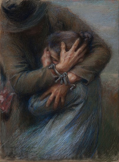 The Tears. Artist: Mentessi, Giuseppe (1857-1931)