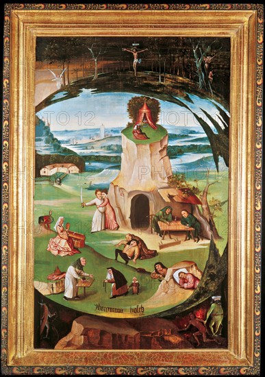 The Seven Deadly Sins. Artist: Bosch, Hieronymus (c. 1450-1516)