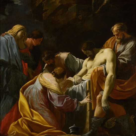 The Entombment. Artist: Vouet, Simon (1590-1649)