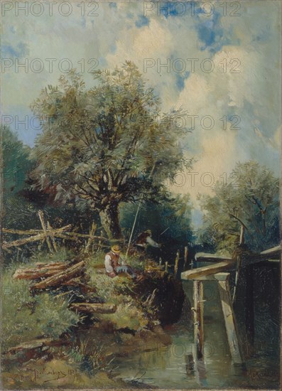 Fishermen. Artist: Klever, Juli Julievich (Julius), von (1850-1924)