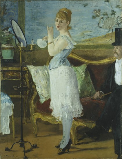 Nana. Artist: Manet, Édouard (1832-1883)