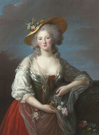 Élisabeth Philippine Marie Hélène de Bourbon. Artist: Vigée-Lebrun, Marie Louise Elisabeth (1755-1842)