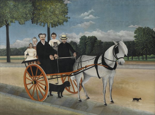 Old Junier's Cart. Artist: Rousseau, Henri Julien Félix (1844-1910)