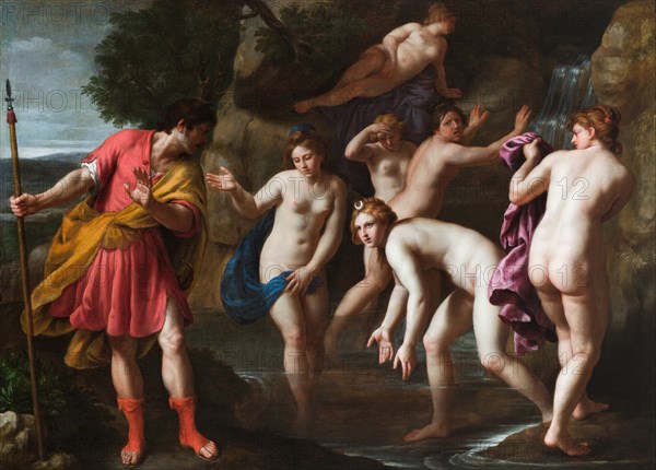 Diana and Actaeon. Artist: Turchi, Alessandro (1578-1649)