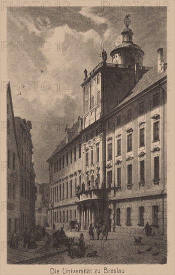The University of Breslau. Artist: Anonymous