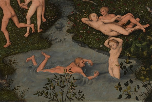 The Golden Age (Detail). Artist: Cranach, Lucas, the Elder (1472-1553)