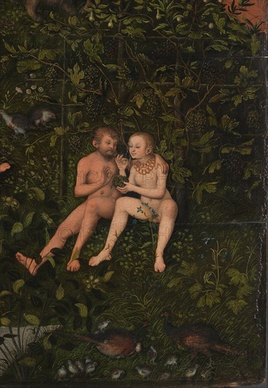 The Golden Age (Detail). Artist: Cranach, Lucas, the Elder (1472-1553)