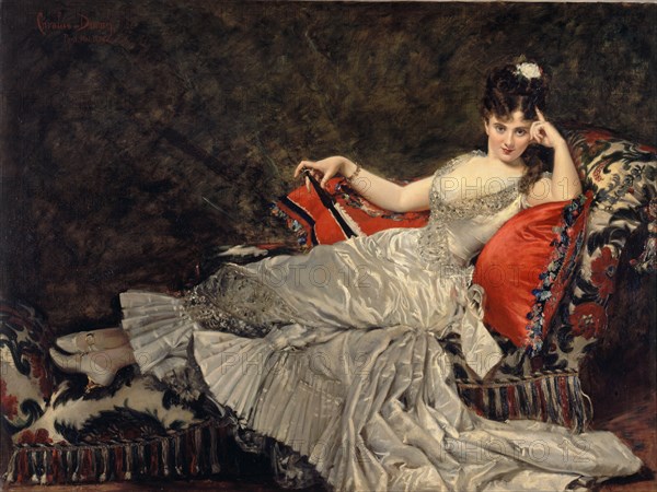 Portrait of Mademoiselle de Lancey. Artist: Carolus-Duran, Charles Émile Auguste (1837-1917)