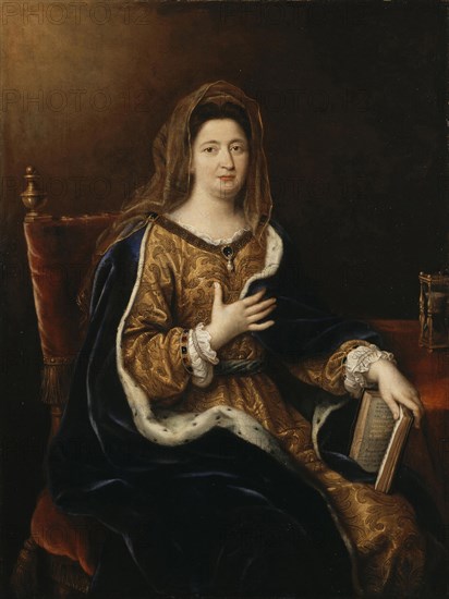 Françoise d'Aubigné, Marquise de Maintenon (1635-1719), ca 1694. Artist: Mignard, Pierre (1612-1695)