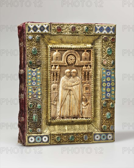 Plaque with the Visitation of Mary and Elizabeth, 11th-12th century. Artist: West European Applied Art