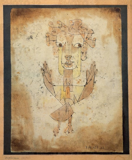 Angelus Novus, 1920. Artist: Klee, Paul (1879-1940)