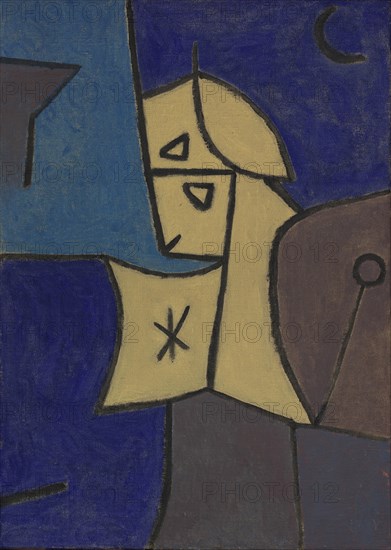 High Guardian (Hoher Wächter), 1940. Artist: Klee, Paul (1879-1940)