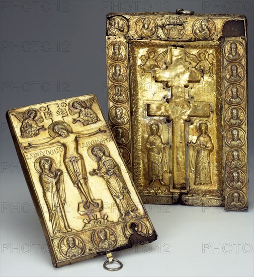 Reliquary of the True Cross, End of 11th-Early 12th cent. Artist: Byzantine Master