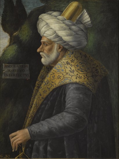 Portrait of Sultan Murad I (1326-1389), 17th century. Artist: Anonymous