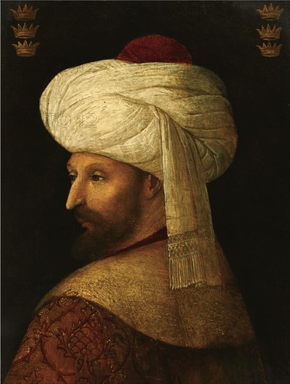 The Sultan Mehmet II, 16th century. Artist: Bellini, Gentile, (Follower of)