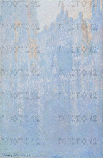 The Rouen Cathedral, the Portal, Morning Fog, 1894. Artist: Monet, Claude (1840-1926)