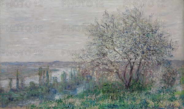 Spring mood in Vétheuil, 1880. Artist: Monet, Claude (1840-1926)
