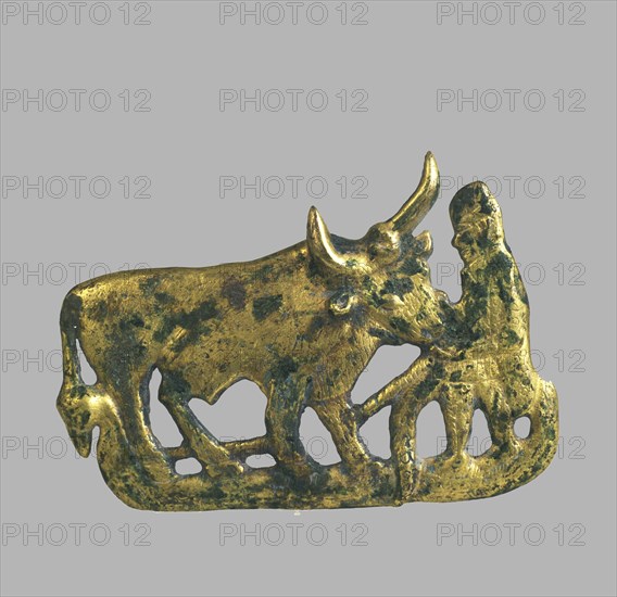 Belt buckle, 5th-4th century BC. Artist: Scythian Art