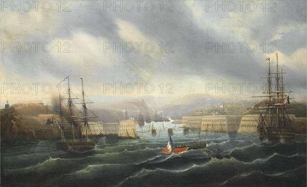 The Siege of Sevastopol, ca 1856-1857. Artist: Durand-Brager, Jean-Baptiste (1814-1879)