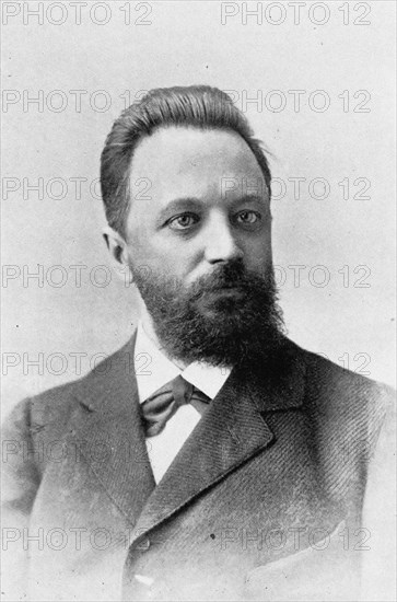 Mikhail Chigorin (1850-1908), 1880s. Artist: Anonymous