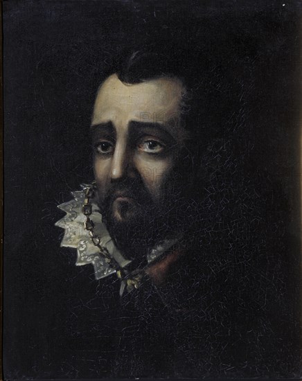 Portrait of George Learmonth (c. 1596-1634). Artist: Lermontov, Mikhail Yuryevich (1814-1841)