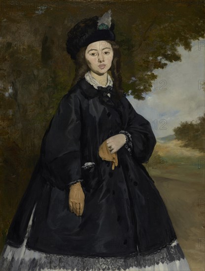 Portrait of Madame Brunet, ca 1863. Artist: Manet, Édouard (1832-1883)