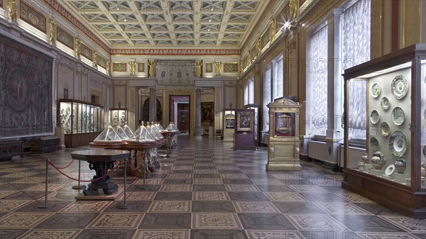 The Majolica Room (The Raphael Room) in the New Hermitage. Artist: Russian Architecture