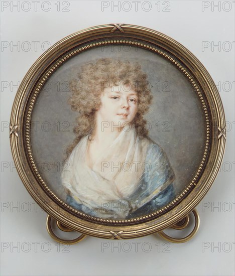 Portrait of Countess Tatyana Vasilyevna Yusupova, née von Engelhardt (1769-1841), 1799. Artist: Ritt, Augustin Christian (1765-1799)