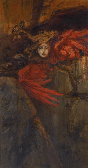 Medusa, 1903. Artist: Kotarbinsky, Vasilii (Wilhelm) Alexandrovich (1849-1921)