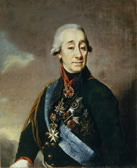 Portrait of Ivan Varfolomeevich Lamb (1764-1801), 1801. Artist: Levitsky, Dmitri Grigorievich (1735-1822)