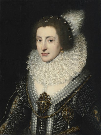 Elizabeth Stuart (1596-1662), Queen of Bohemia, ca 1642. Artist: Mierevelt, Michiel Jansz. van (1566-1641)