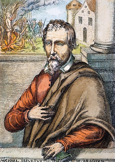 Portrait of Miguel Servet, Early 18th century. Artist: Anonymous