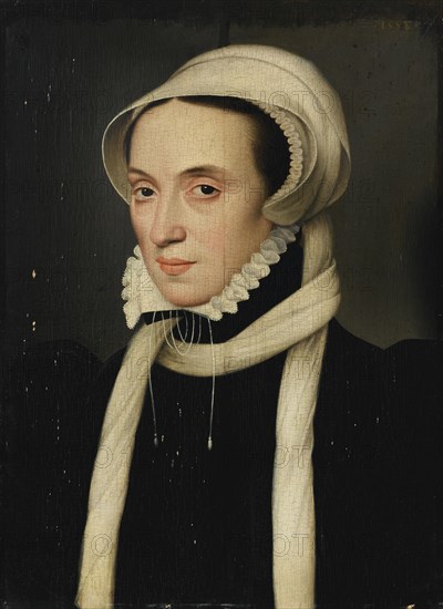 Christina of Denmark, Duchess of Milan, 1558. Artist: Clouet, François (1510-1572)