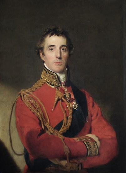 Portrait of Arthur Wellesley (1769-1852), 1st Duke of Wellington, 1815-1816. Artist: Lawrence, Sir Thomas (1769-1830)