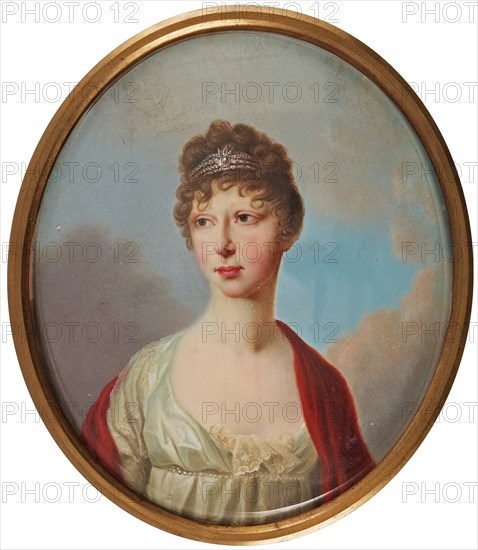 Portrait of Grand Duchess Maria Pavlovna of Russia (1786?1859), 1800s. Artist: Anonymous