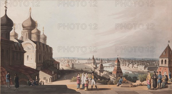 Moscow, 1816. Artist: Bowyer, Robert (1758-1834)