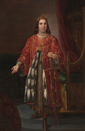 King Sancho III of Castile, 1850. Artist: Castelaro y Perea, José (1800-1873)