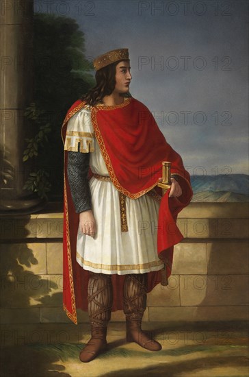 Suintila, Visigothic King, Mid of the 19th century. Artist: Miranda y Rendón, Manuel (active 1833-1864)