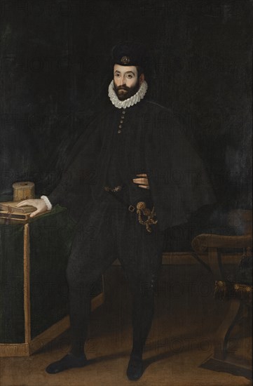 Portrait of Grand Duke of Tuscany Francesco I de' Medici (1541-1587). Artist: Anguissola, Sofonisba (ca. 1532-1625)