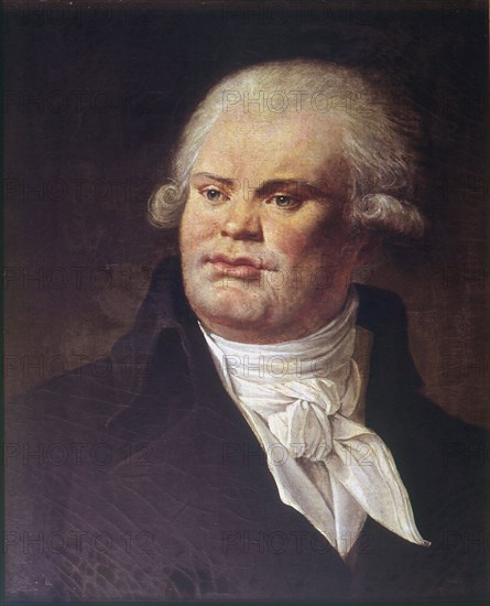 Portrait of Georges Jacques Danton (1759-1794), 1792. Artist: Charpentier, Constance Marie (1767-1849)