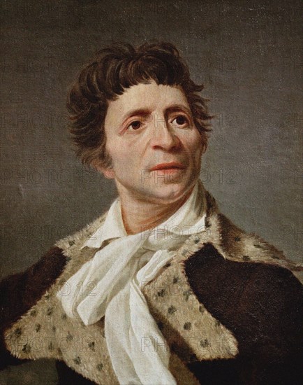 Portrait of Jean-Paul Marat (1743-1793). After Joseph Boze, c. 1800. Artist: Anonymous