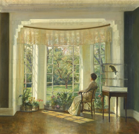 Reflections. Artist: Holsøe, Carl (1863-1935)