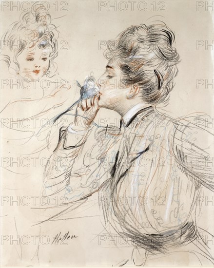 Le Parfum. Artist: Helleu, Paul César (1859-1927)