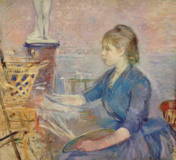 Paule Gobillard painting, 1887. Artist: Morisot, Berthe (1841-1895)