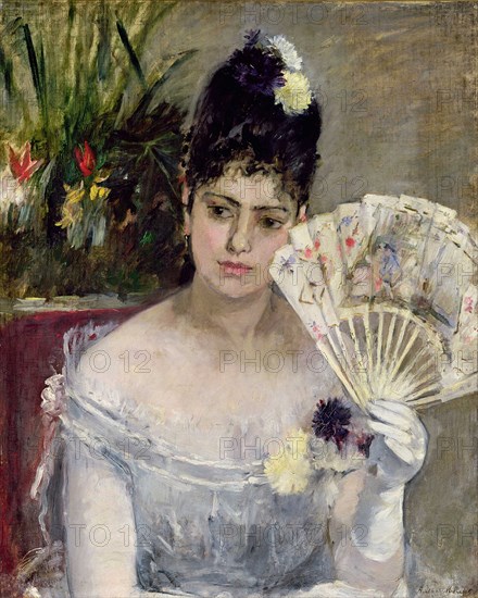 At the ball (Au bal), 1875. Artist: Morisot, Berthe (1841-1895)