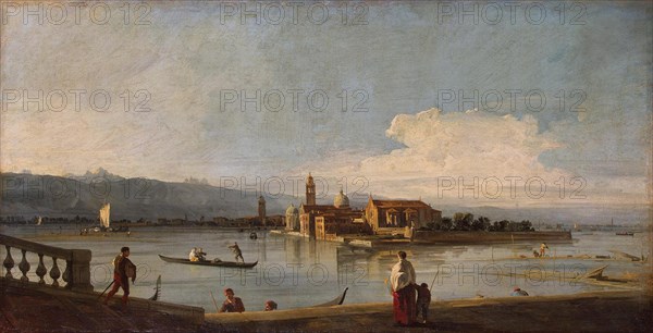 View of the Isles of San Michele, San Cristoforo and Murano from the Fondamente Nove, Between 1725 a Artist: Canaletto (1697-1768)