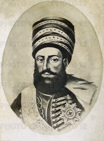 King Heraclius II of Georgia (1720-1798), Second Half of the 19th century. Artist: Roinov (Roinashvili), Alexander Solomonovich, Photo Studio (1846-1898)